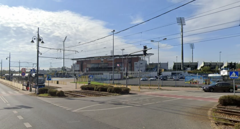 Stadion Zawisza. Fot. Google StreetView