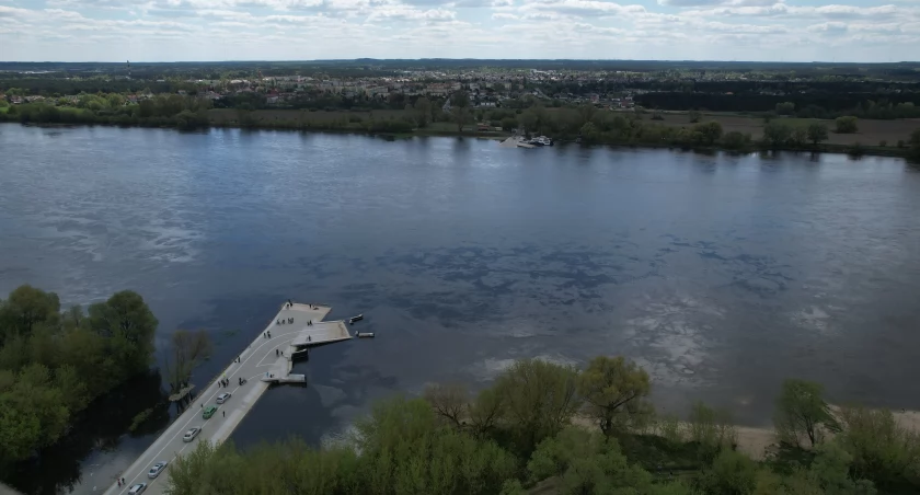Wisła z widokiem na Solec Kujawski