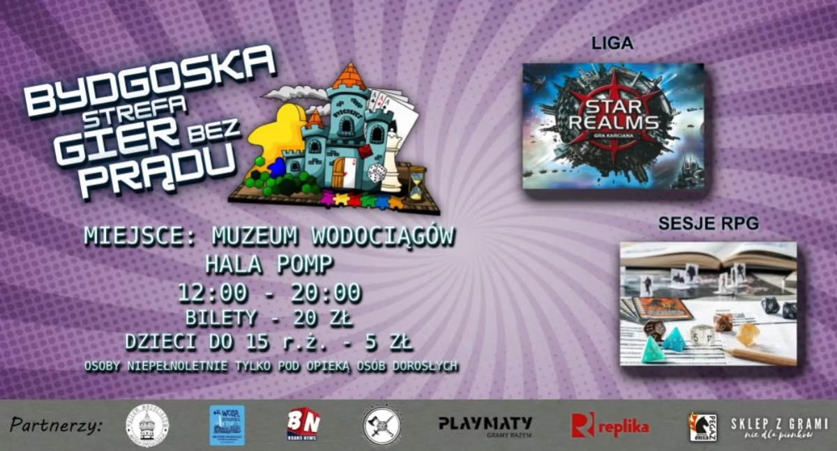 Grafika Bydgoska Strefa Gier bez Prądu