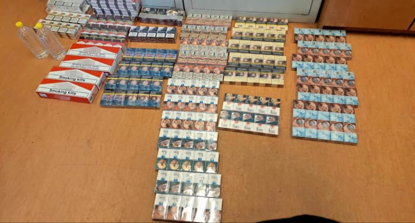 Przechwycony towar/Fot. Komenda Miejska Policji w Bydgoszczy