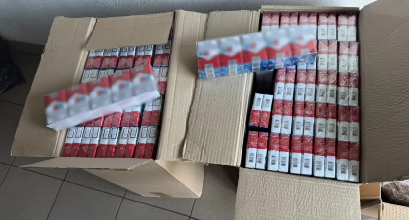 Przejęta kontrabanda / Fot. Trzeci Urząd Skarbowy w Bydgoszczy