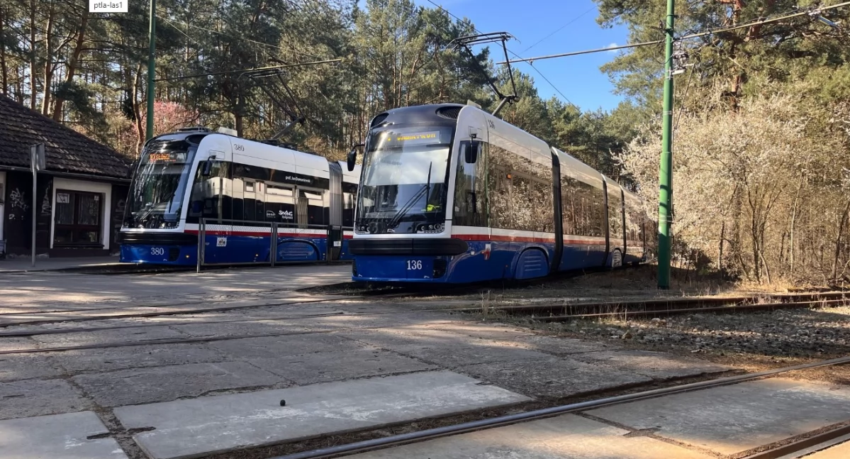 Tramwaje na pętli / Fot. Zarząd Dróg Miejskich i Komunikacji Publicznej w Bydgoszczy