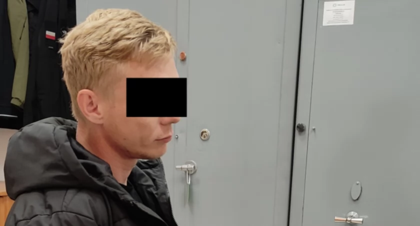 Zatrzymanie mężczyzny przez kryminalnych z Bydgoszczy