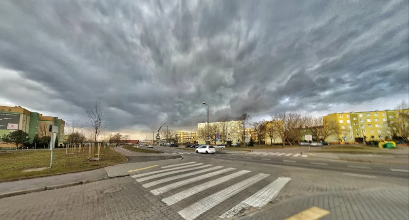 Widok na Fordon ul. Twardzickiego