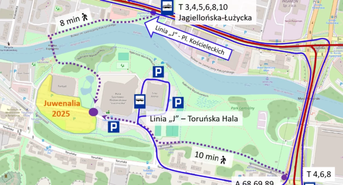 Schemat rozkładu jazdy