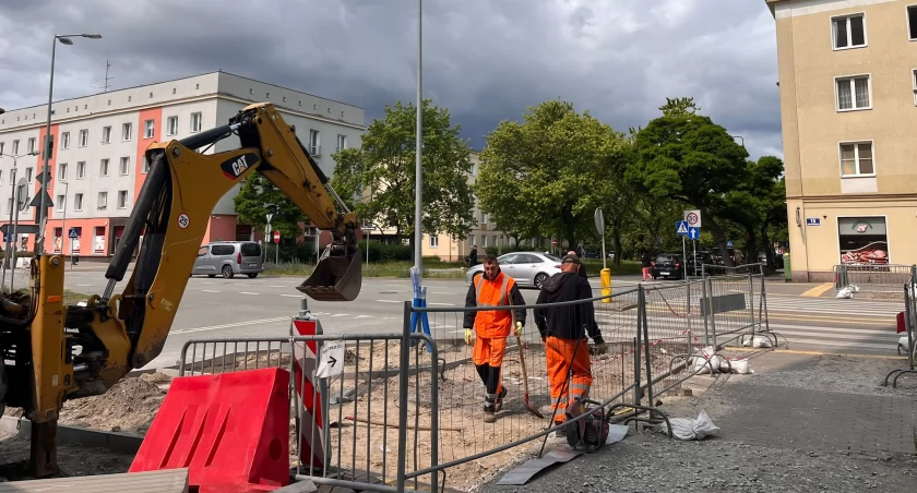 Prace na oś. Leśnym