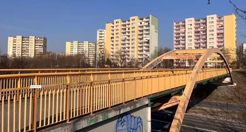 Kładka na Wyżynach. Fot. Zarząd Dróg Miejskich i Komunikacji Publicznej w Bydgoszczy