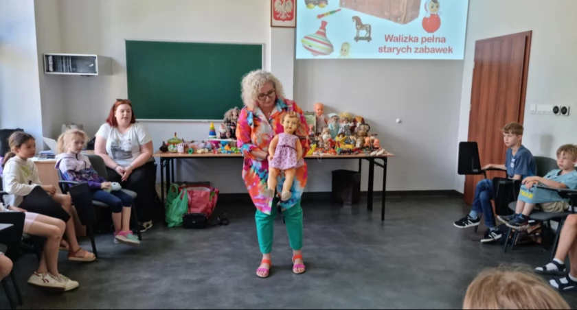 Dzieci w trakcie zajęć 