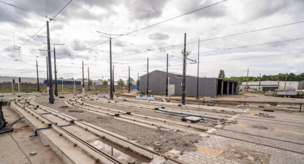 Budowa nowej zajezdni tramwajowej - Fot. UMB