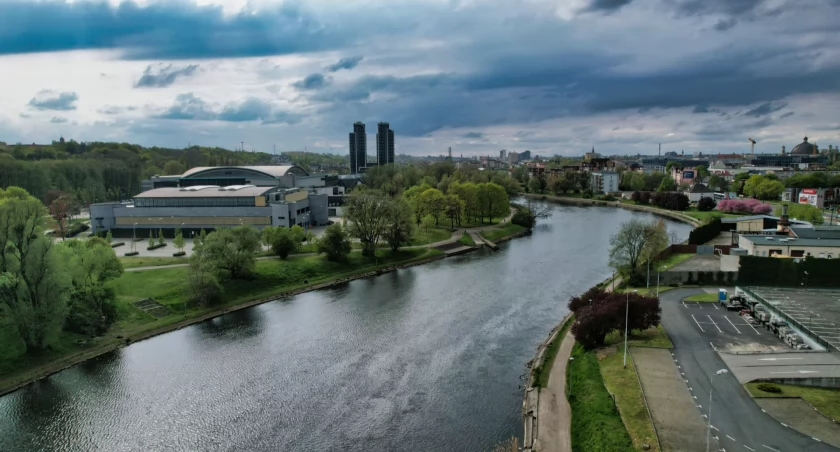 Widok Brdę z drona