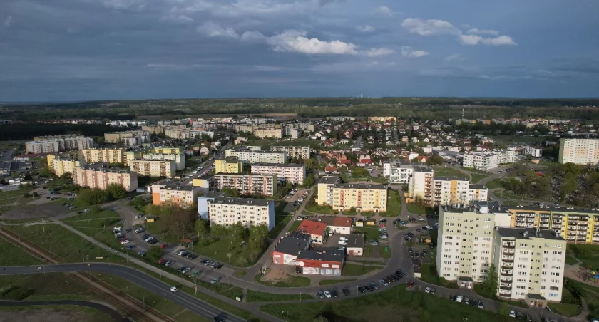 Fordon - ujęcie z drona