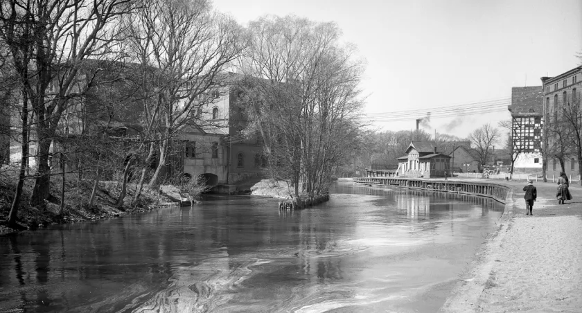 „Bydgoszcz w 1929 roku. Fot. Henryk Poddębski / Narodowe Archiwum Cyfrowe, domena publiczna”