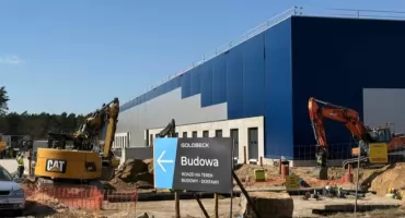Hala TERG w BPPT w Bydgoszczy: szkielet gotowy, 19 doków