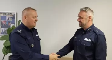 Nowy komendant komisariatu w Koronowie: Cezary Więcławski
