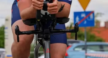Policjant z Chełmży drugi w MP Policji w triathlonie