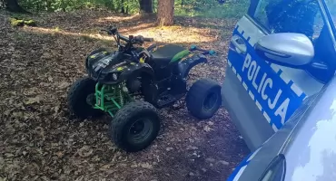 Jakubowo: ucieczka quadem przed policją. Nastolatek bez prawa jazdy