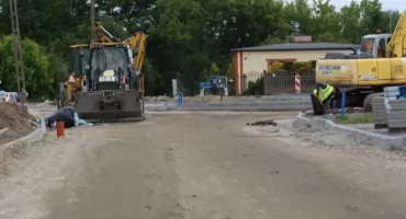 Ulica Podleśna w budowie. 800 m nowej jezdni do listopada