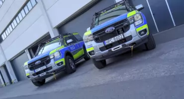 Dwa Fordy Ranger dla OPP w Bydgoszczy. Pick-upy 4x4 już w służbie