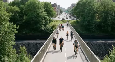 Kładka rowerowa przy Fordońskiej już otwarta — 600 m trasy
