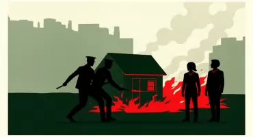 Pożar na Kościuszki w Więcborku. Policjanci ewakuowali mieszkankę