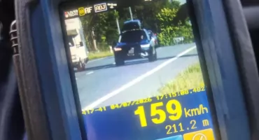 Sześć praw jazdy w weekend. Aleksandrowska drogówka: 159 km/h