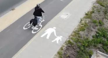 Pod Skarpą powstanie 400 m trasy rowerowej do Leśnej