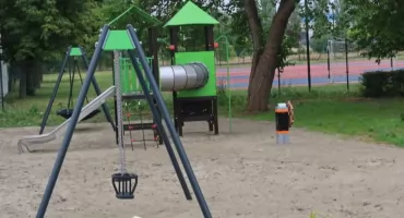 Nowy plac zabaw i street workout w Brdyujściu