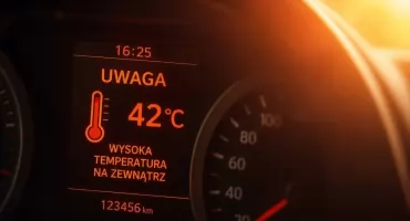 Upały w Bydgoszczy. Policja: nie zostawiaj dzieci i zwierząt w aucie
