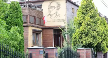 Nowy mural Jerzego Sulimy-Kamińskiego przy ul. Poziomkowej