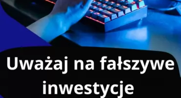 Oszustwo inwestycyjne w powiecie mogileńskim. 10 400 zł straty