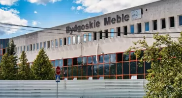 Fordon: rozbiórka hal Bydgoskich Fabryk Mebli. Teren kupił Budlex