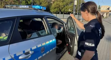 5-latek z galerii na Fordońskiej wsiadł do tramwaju 