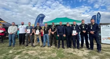 KWP w Bydgoszczy na 2. miejscu w turnieju strzeleckim