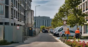 Ulica Nad Portem połączy Focha i Obrońców. Pierwszy odcinek gotowy