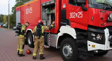 Centrum Onkologii ćwiczy ewakuację. Nowe wyjście z I piętra